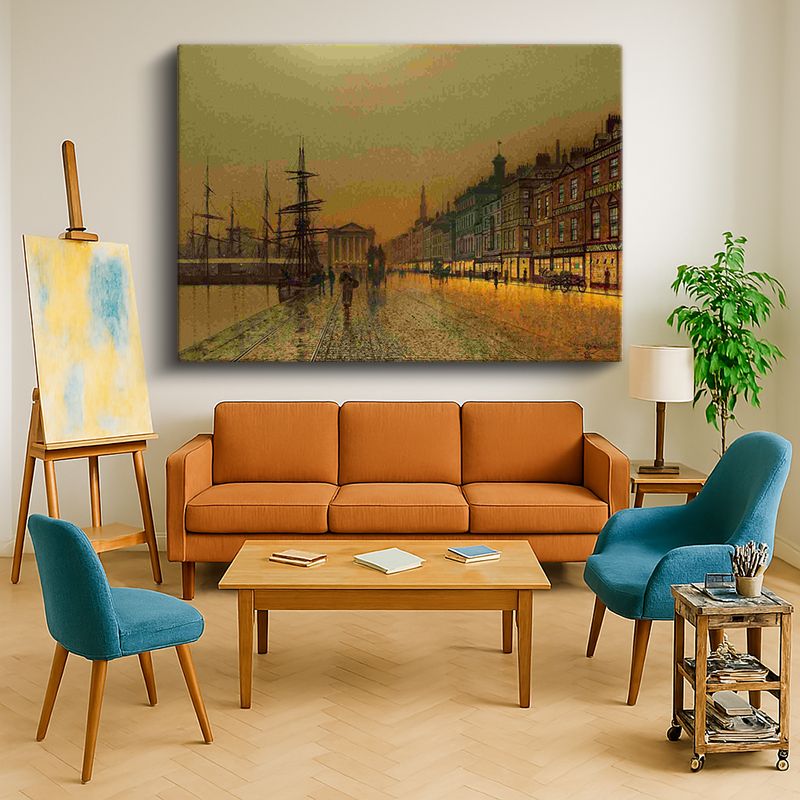 Ressam Kanvas Tablo 510